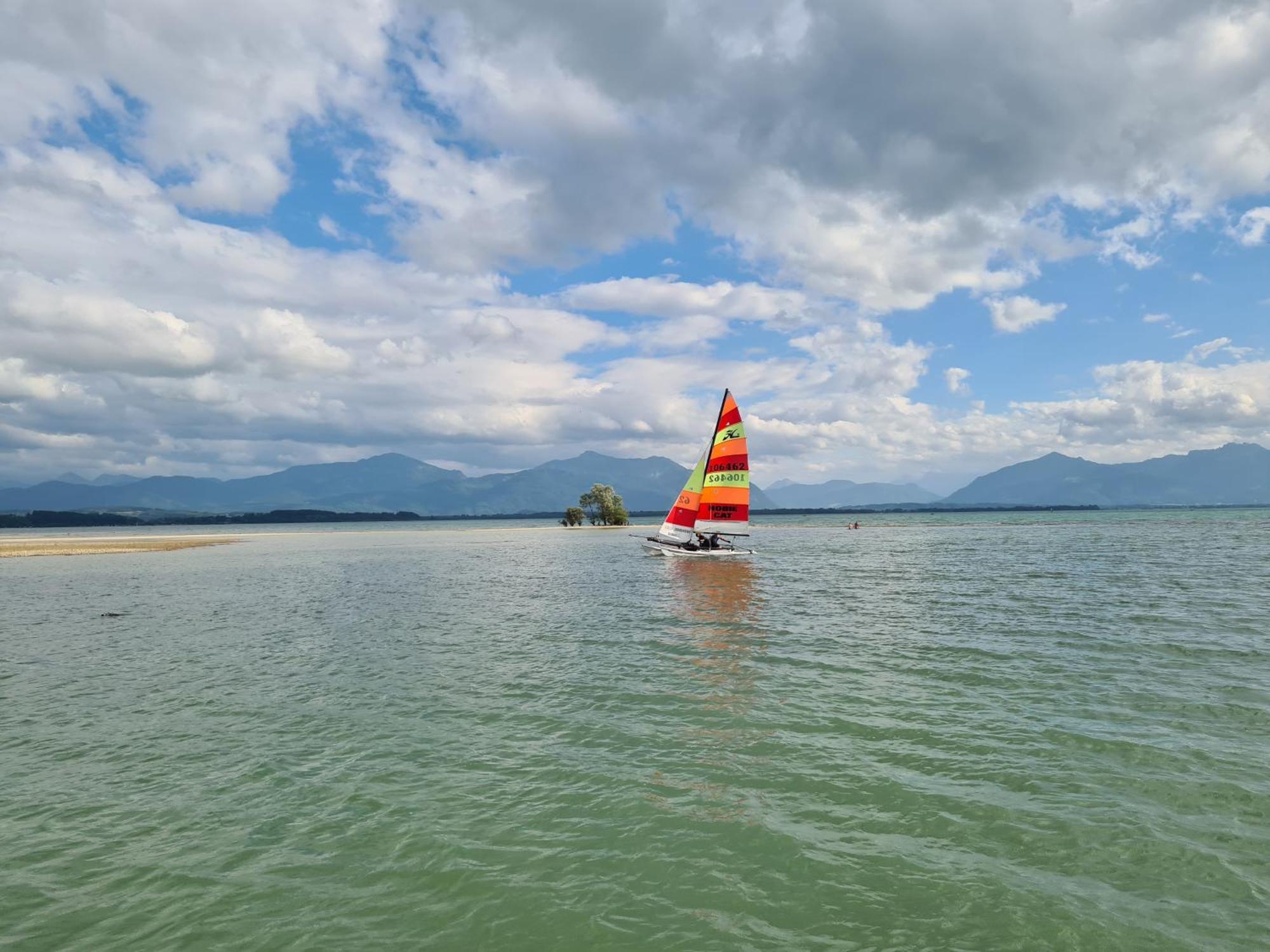 Vintage Studio Am Chiemsee Übersee Eksteriør billede