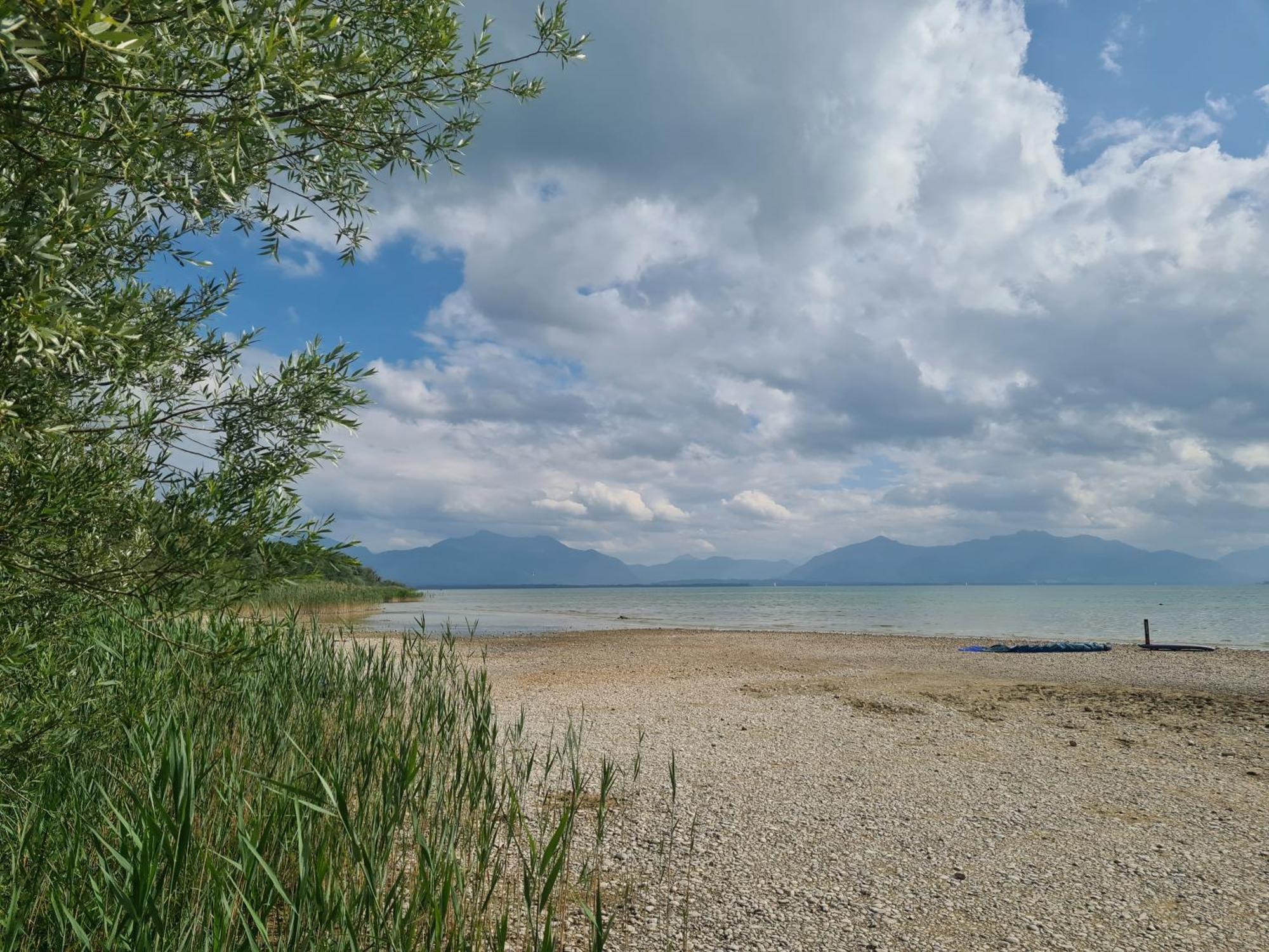 Vintage Studio Am Chiemsee Übersee Eksteriør billede